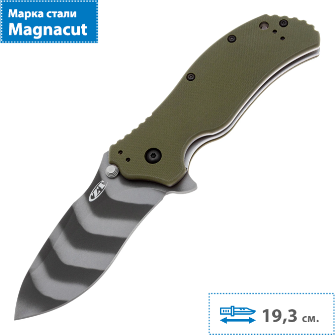 Нож складной ZERO TOLERANCE TIGER STRIPE 0350OLTS